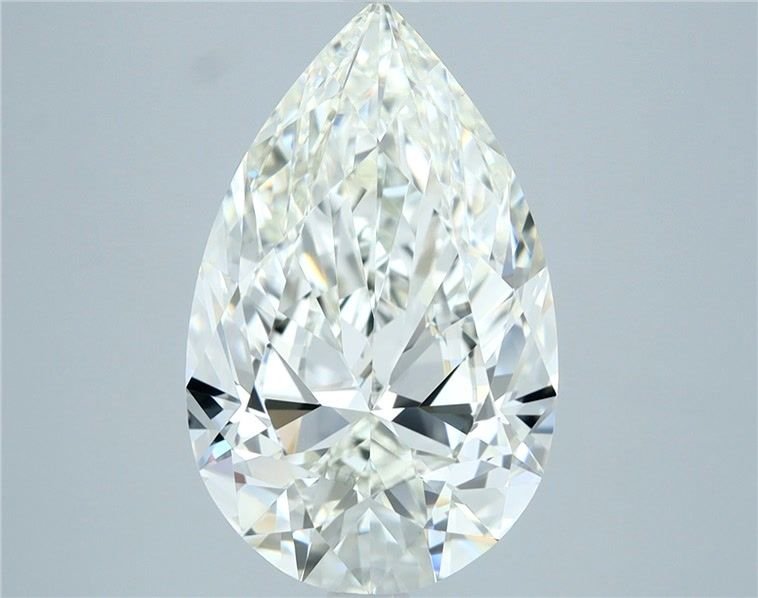 4.05ct I VS1 Rare Carat Ideal Cut Pear Diamond