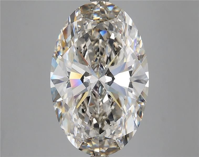 8.02ct I VS2 Rare Carat Ideal Cut Oval Lab Grown Diamond