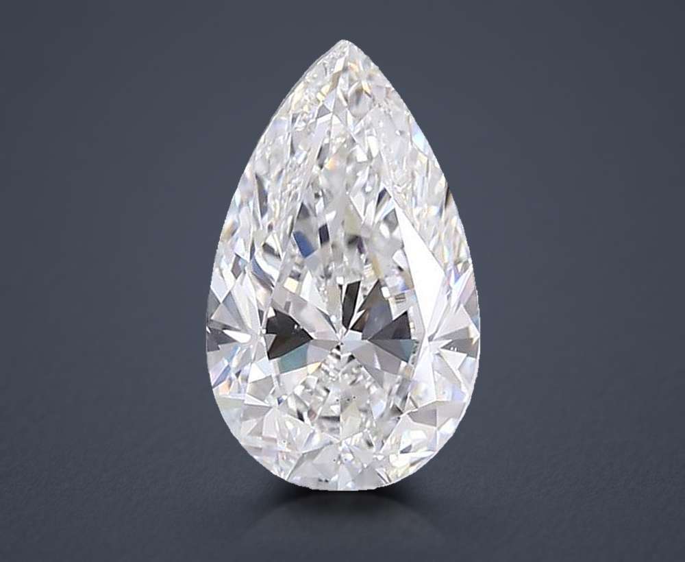 3.52 Carat Pear Lab Diamond