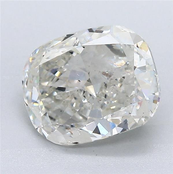 3.01ct H SI2 Very Good Cut Cushion Lab Grown Diamond