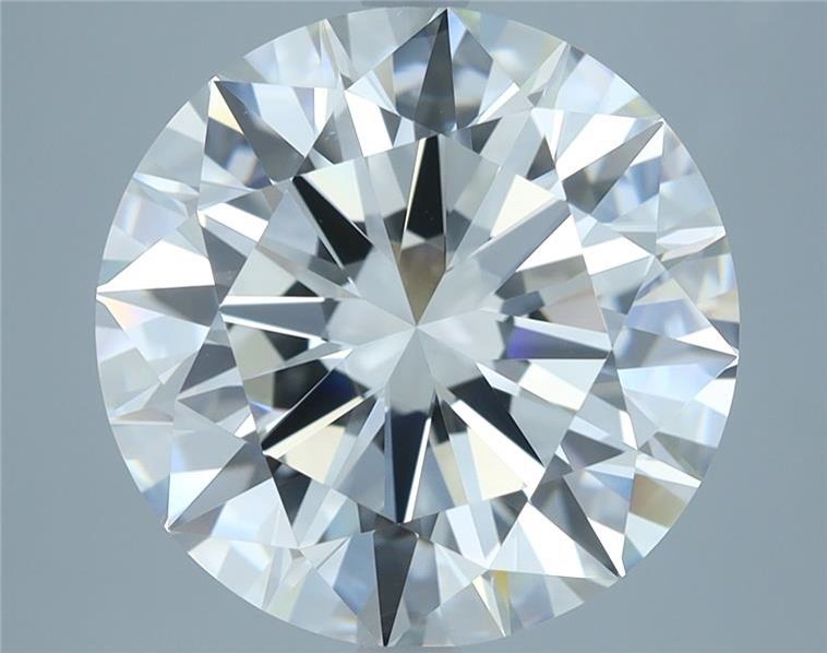 7.01ct I VS1 Rare Carat Ideal Cut Round Diamond