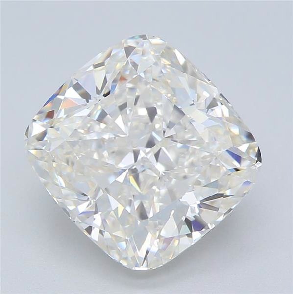 3.05ct H VVS2 Rare Carat Ideal Cut Cushion Lab Grown Diamond