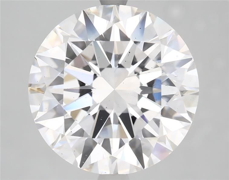 6.01ct E VS2 Excellent Cut Round Lab Grown Diamond