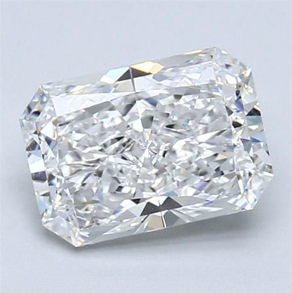 1.74ct E VS1 Rare Carat Ideal Cut Radiant Lab Grown Diamond