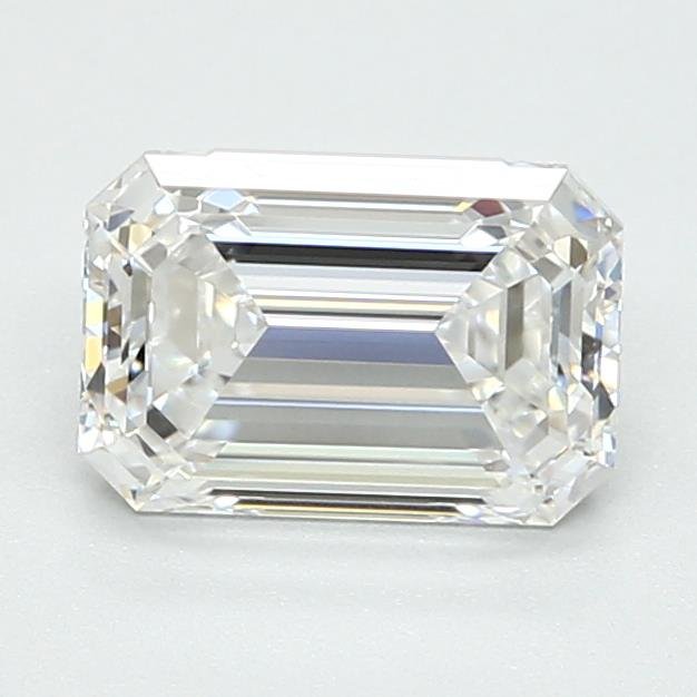 1.41ct D VS1 Excellent Cut Emerald Lab Grown Diamond