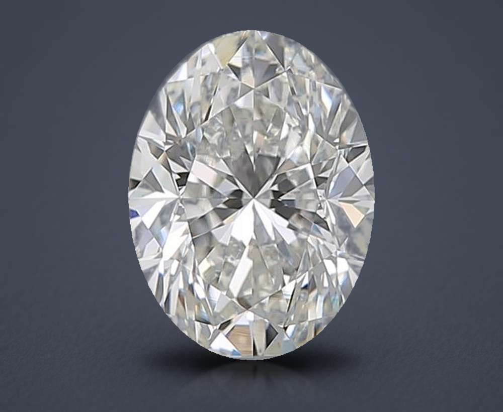 0.90 Carat Oval Natural Diamond