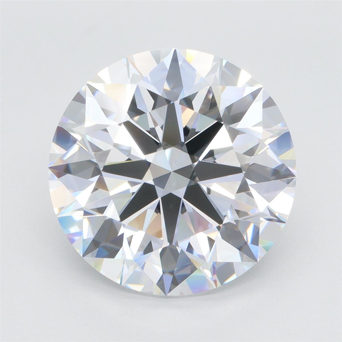 9.03ct F IF Rare Carat Ideal Cut Round Lab Grown Diamond