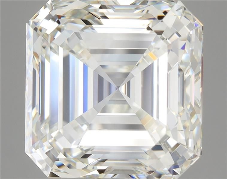 5.14ct H VVS1 Rare Carat Ideal Cut Asscher Diamond