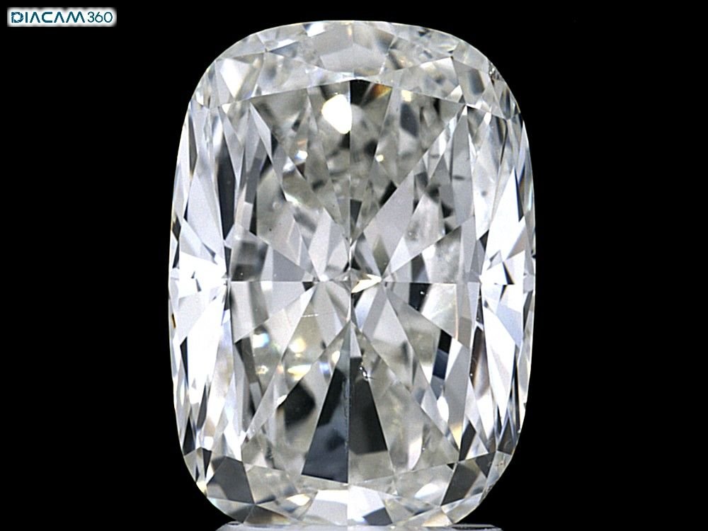 4.02ct K VS2 Very Good Cut Cushion Diamond