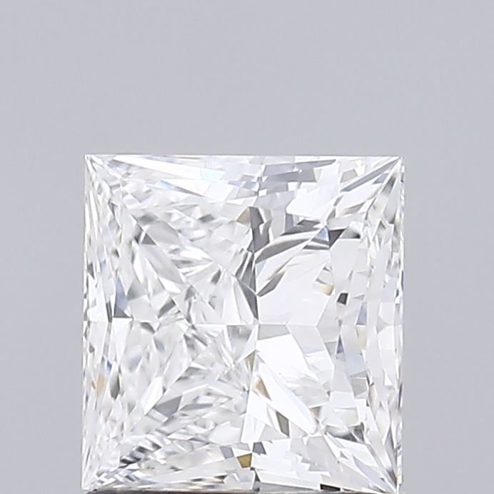 1.28ct E VS1 Very Good Cut Princess Lab Grown Diamond