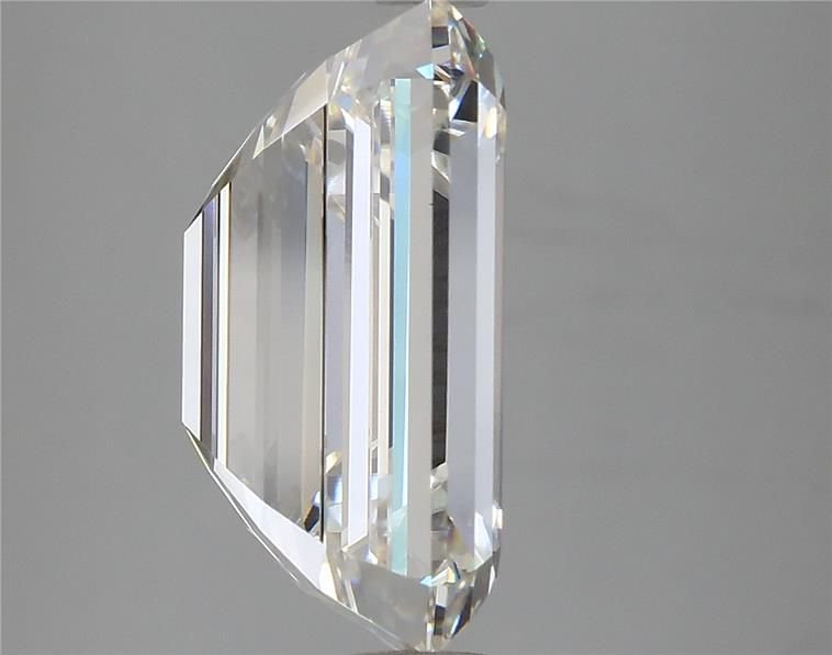 7.57ct H VS1 Rare Carat Ideal Cut Emerald Lab Grown Diamond