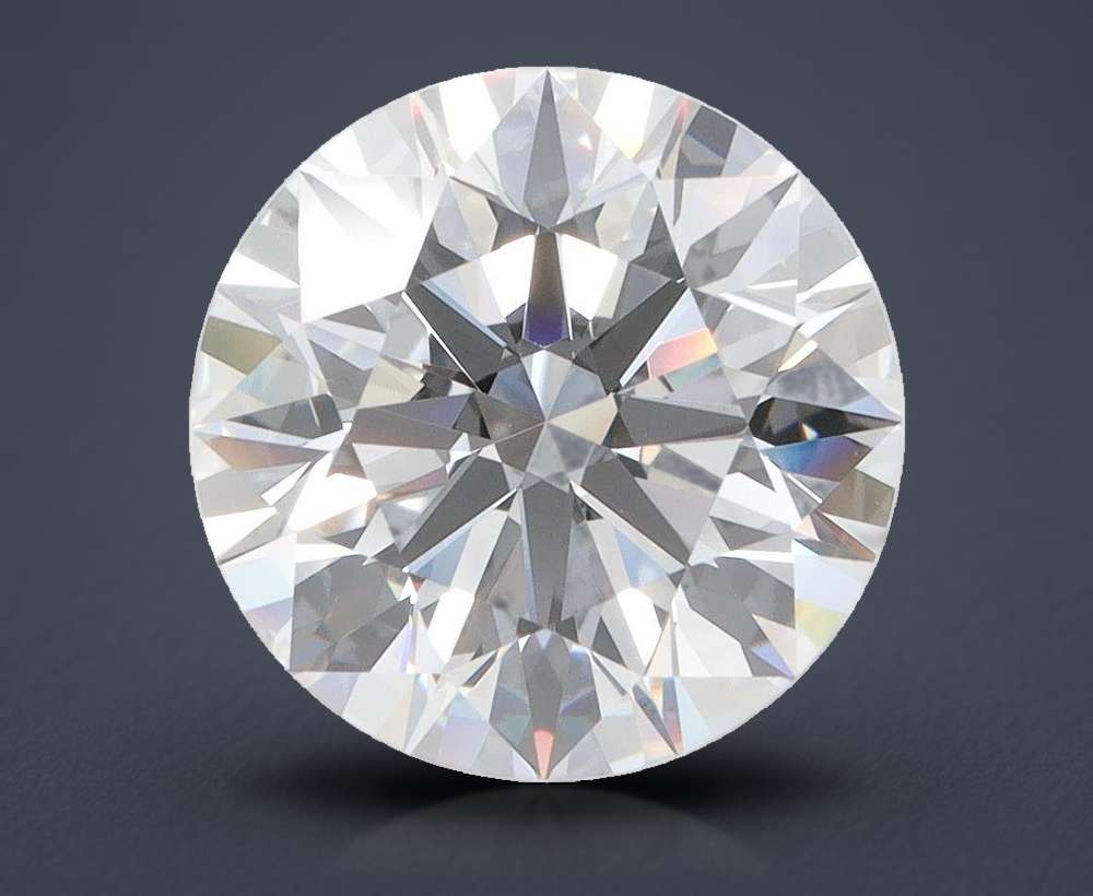 4.46 Carat Round Lab Diamond