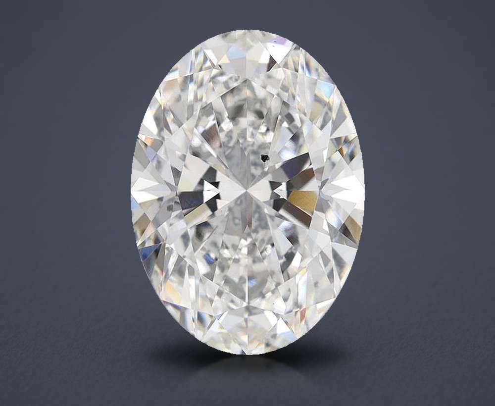 5.82 Carat Oval Lab Diamond