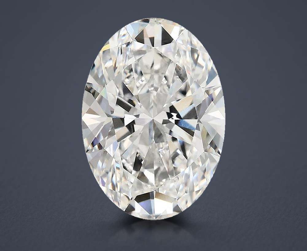 5.00 Carat Oval Lab Diamond