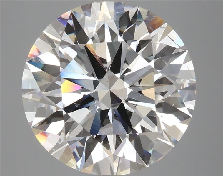 5.80ct G SI1 Rare Carat Ideal Cut Round Lab Grown Diamond