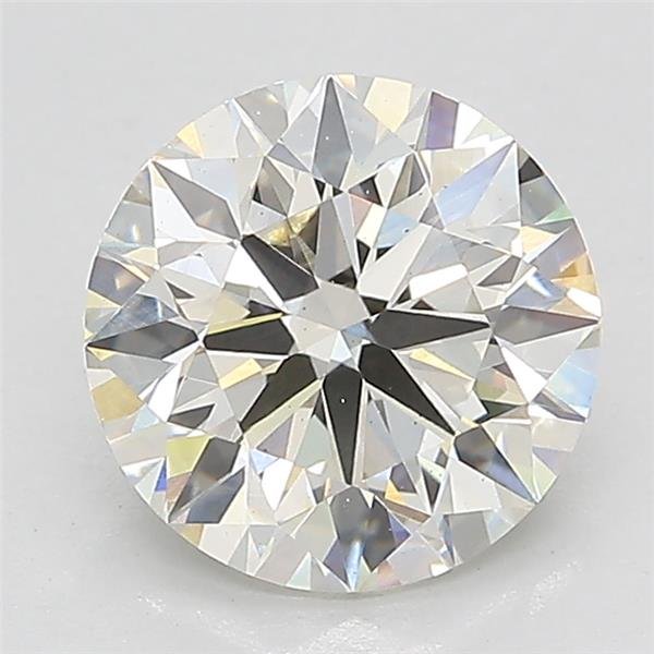 2.09ct I VS2 Rare Carat Ideal Cut Round Lab Grown Diamond