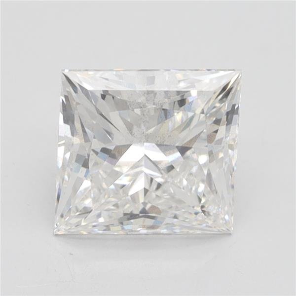 3.06ct E VS1 Rare Carat Ideal Cut Princess Lab Grown Diamond