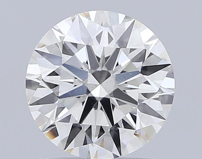 2.09ct H VS1 Rare Carat Ideal Cut Round Lab Grown Diamond