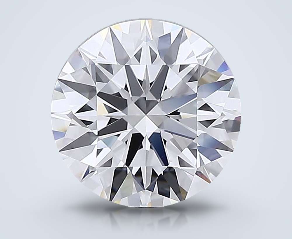 3.08 Carat Round Lab Diamond
