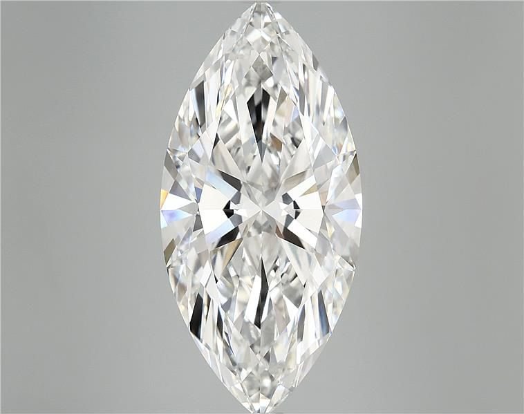 8.08ct F VS1 Rare Carat Ideal Cut Marquise Lab Grown Diamond