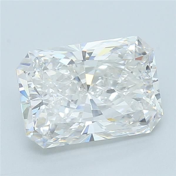 5.02ct F VS2 Very Good Cut Radiant Lab Grown Diamond