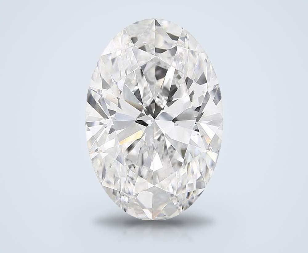 9.71 Carat Oval Lab Diamond