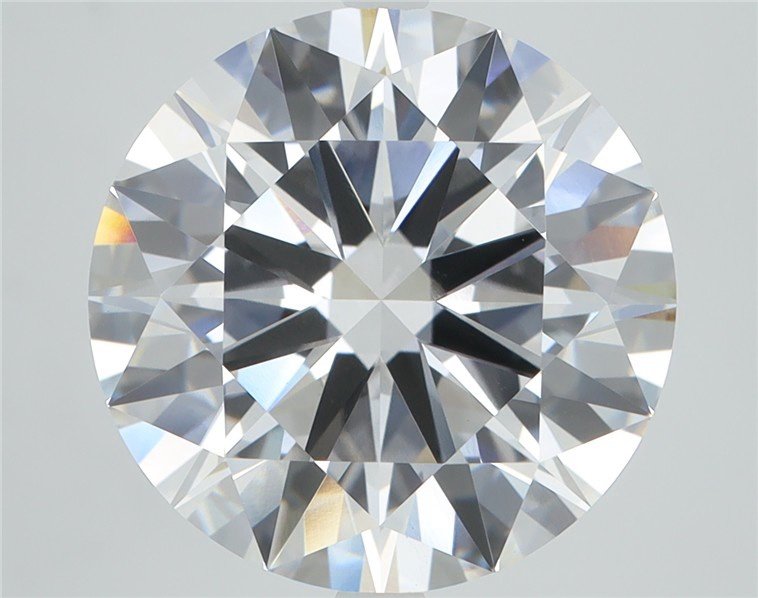 7.51ct D VVS2 Rare Carat Ideal Cut Round Lab Grown Diamond