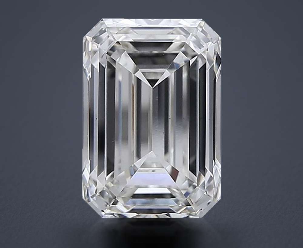 3.78 Carat Emerald Lab Diamond