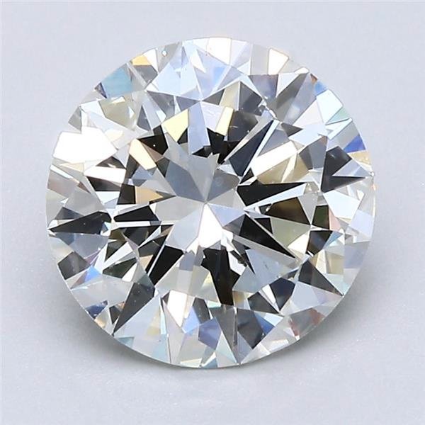 2.33ct J SI1 Very Good Cut Round Diamond