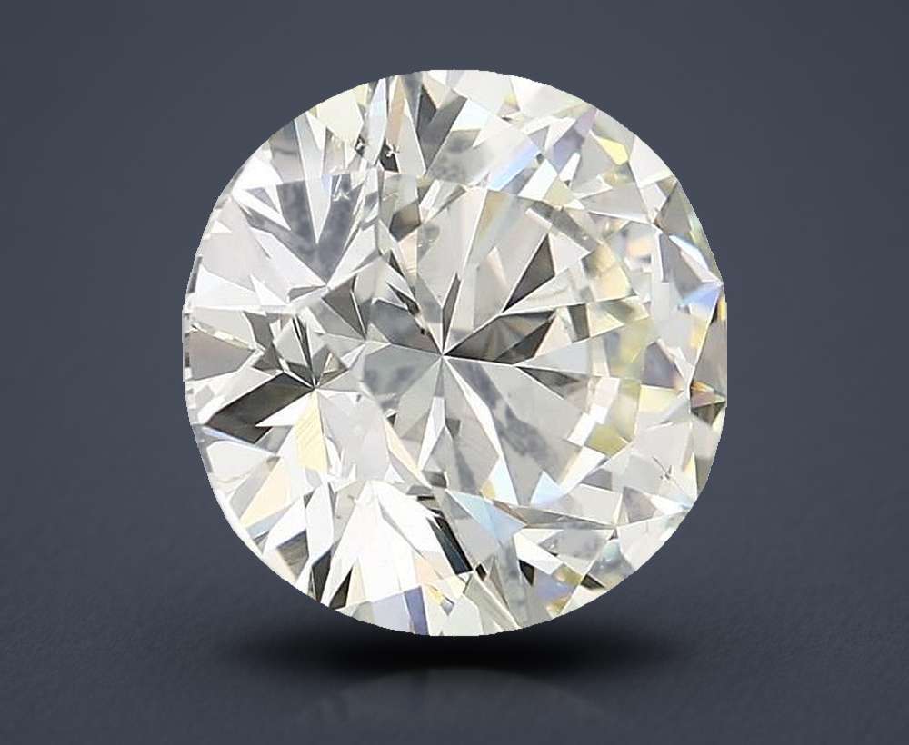 3.02 Carat Round Natural Diamond
