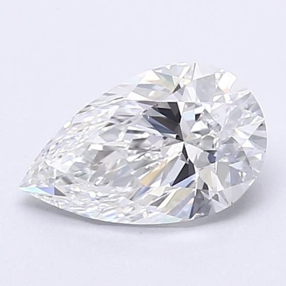 1.26ct D VS1 Rare Carat Ideal Cut Pear Lab Grown Diamond