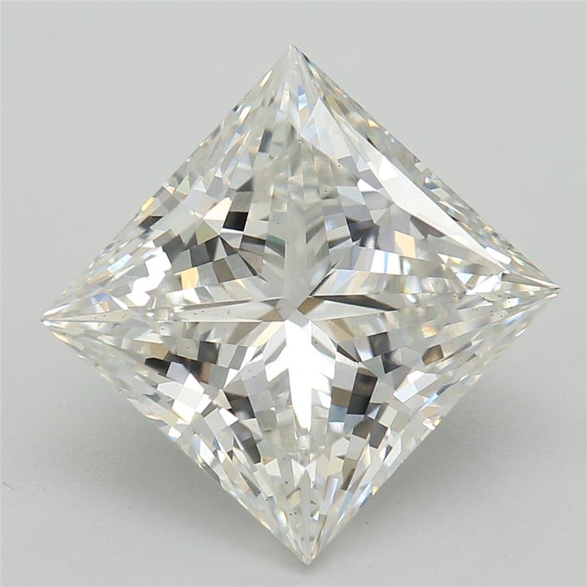 3.08ct G VS1 Rare Carat Ideal Cut Princess Lab Grown Diamond