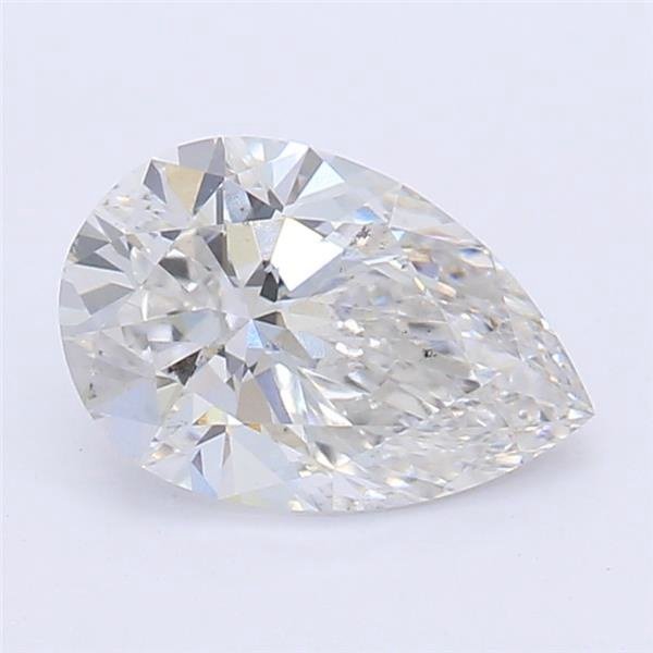 0.58ct E SI1 Rare Carat Ideal Cut Pear Lab Grown Diamond