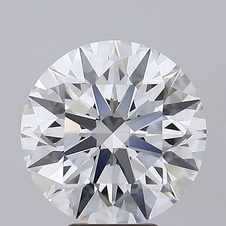 5.94ct D FL Rare Carat Ideal Cut Round Lab Grown Diamond