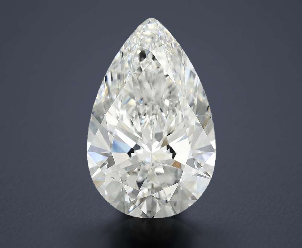 7.84 Carat Pear Lab Diamond