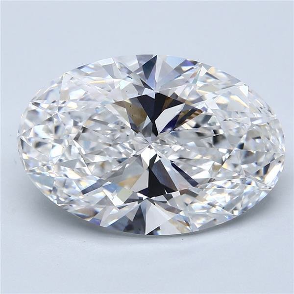 8.28ct E VS2 Rare Carat Ideal Cut Oval Lab Grown Diamond