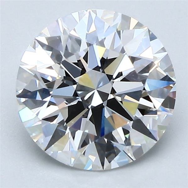 2.30ct E VVS2 Rare Carat Ideal Cut Round Diamond