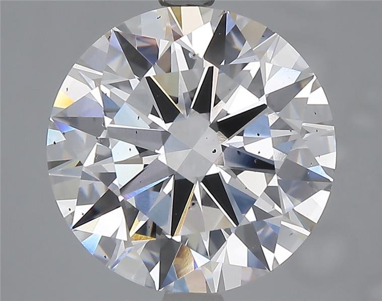 5.00ct E SI1 Excellent Cut Round Lab Grown Diamond