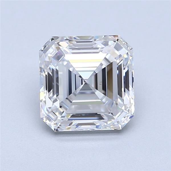 1.51ct E VS1 Rare Carat Ideal Cut Asscher Diamond