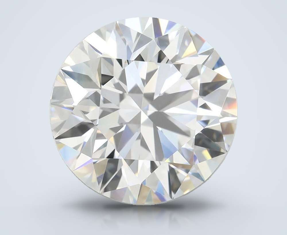 4.55 Carat Round Lab Diamond