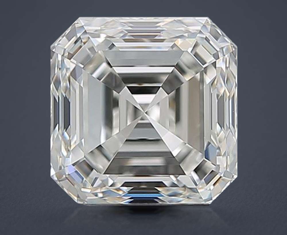 1.50 Carat Asscher Natural Diamond