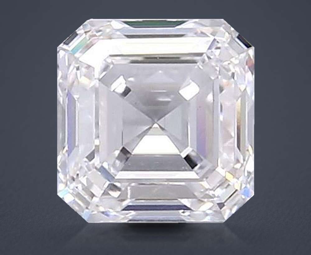 2.81 Carat Asscher Lab Diamond