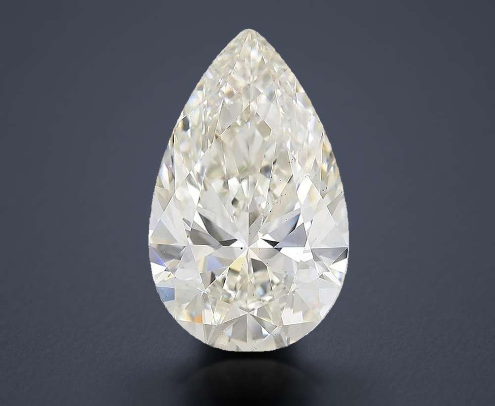 10.53 Carat Pear Lab Diamond