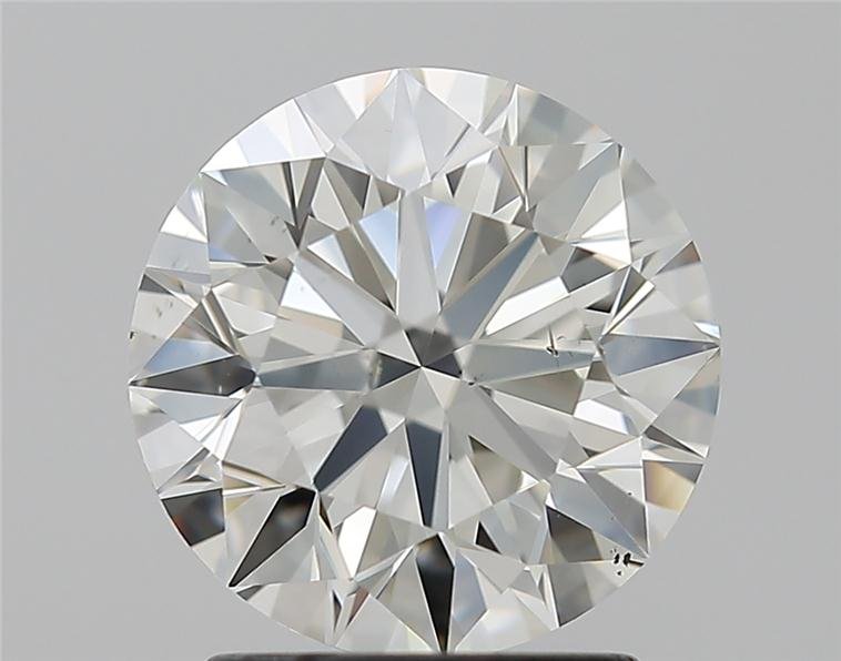 2.10ct K SI1 Rare Carat Ideal Cut Round Diamond