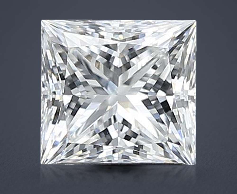 1.60 Carat Princess Lab Diamond