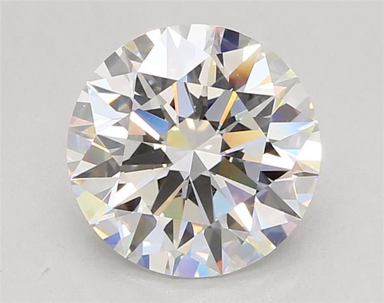 3.05ct E VVS2 Rare Carat Ideal Cut Round Lab Grown Diamond