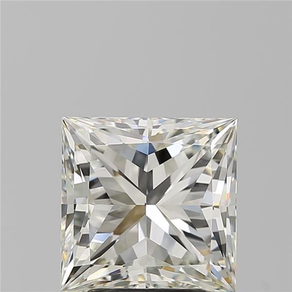 3.01ct K VS1 Rare Carat Ideal Cut Princess Diamond
