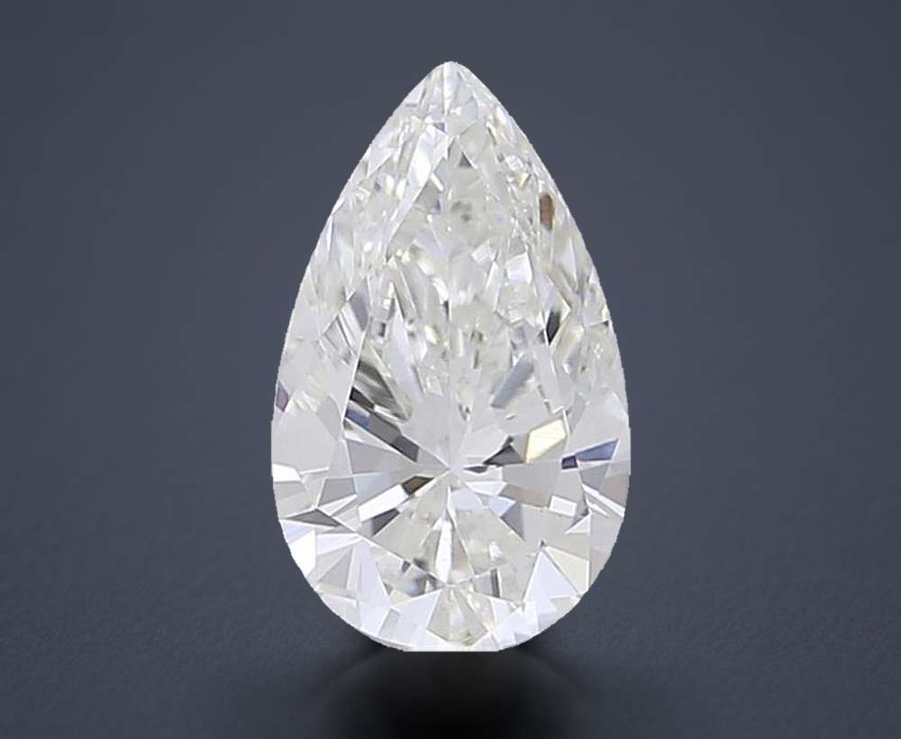 0.75 Carat Pear Lab Diamond