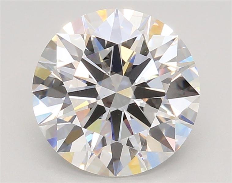 3.03ct F VS1 Rare Carat Ideal Cut Round Lab Grown Diamond