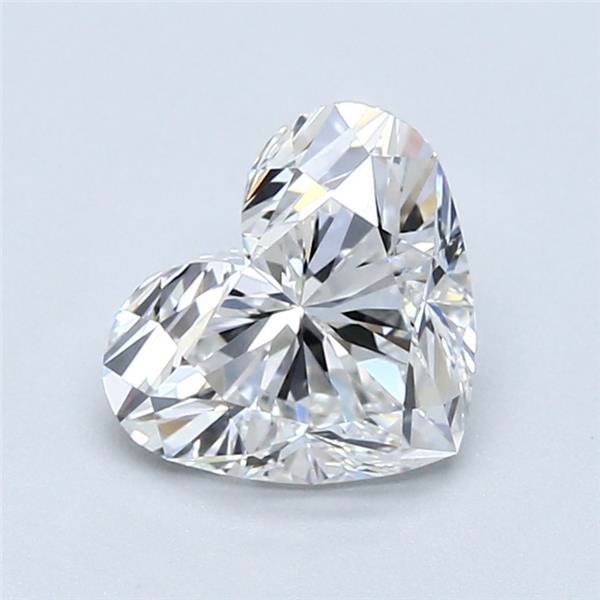 1.82ct F VS1 Rare Carat Ideal Cut Heart Diamond